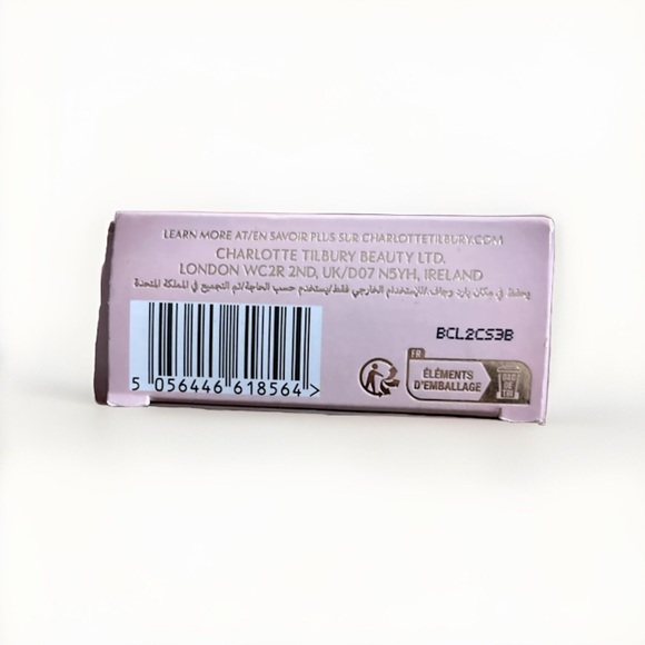 Charlotte Tilbury Set Charlettes Magic Cream .2 Oz, Pillow Talk 2 Matte Lip Mini - Picture 3 of 3